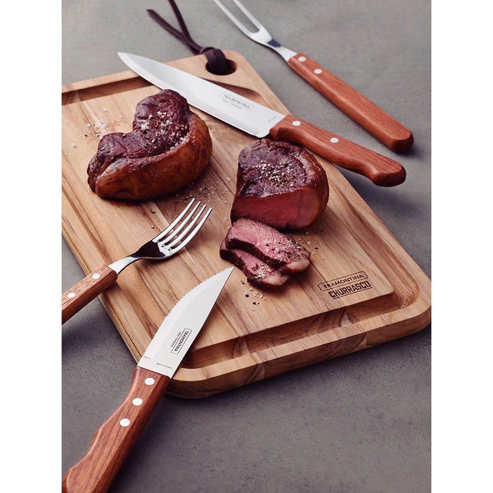Cuchillos de asado jumbo 12,7 cm 4 uds