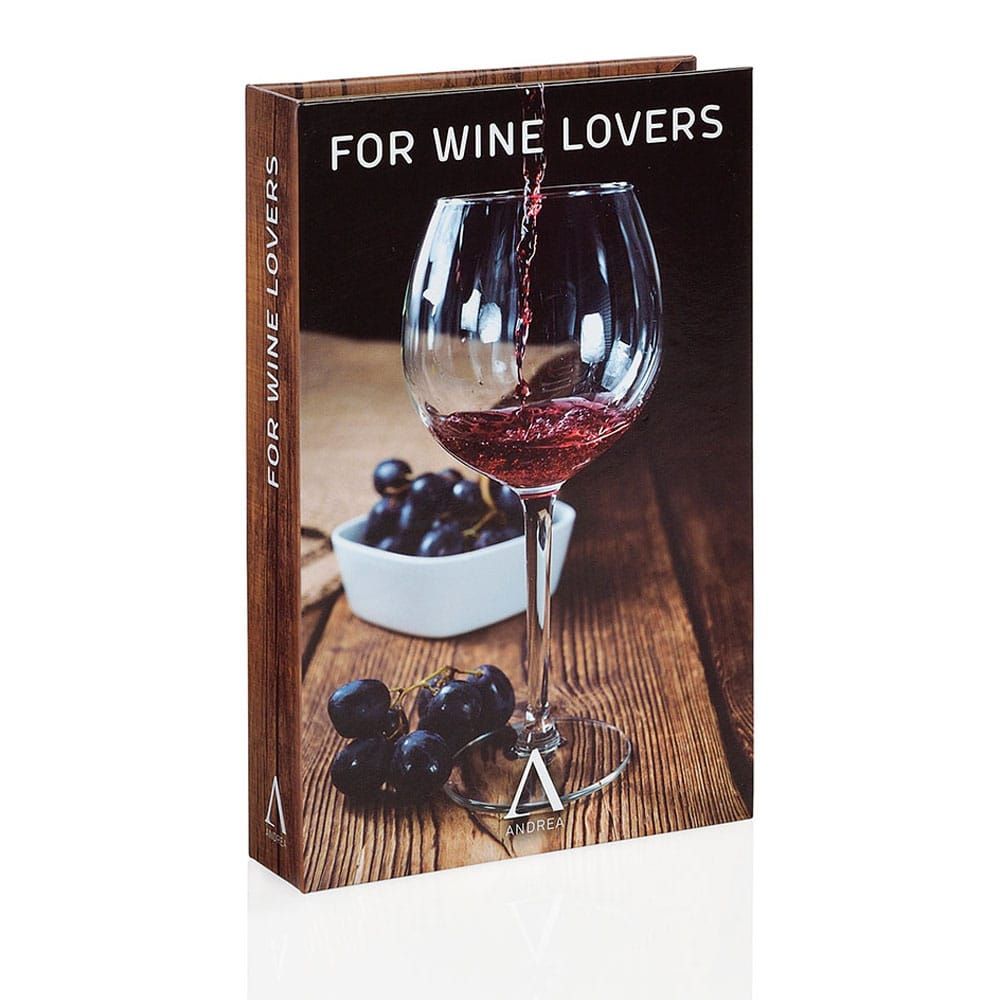 Estuche de 3 accesorios para vino 11,5 x 17,5 x 3 cm