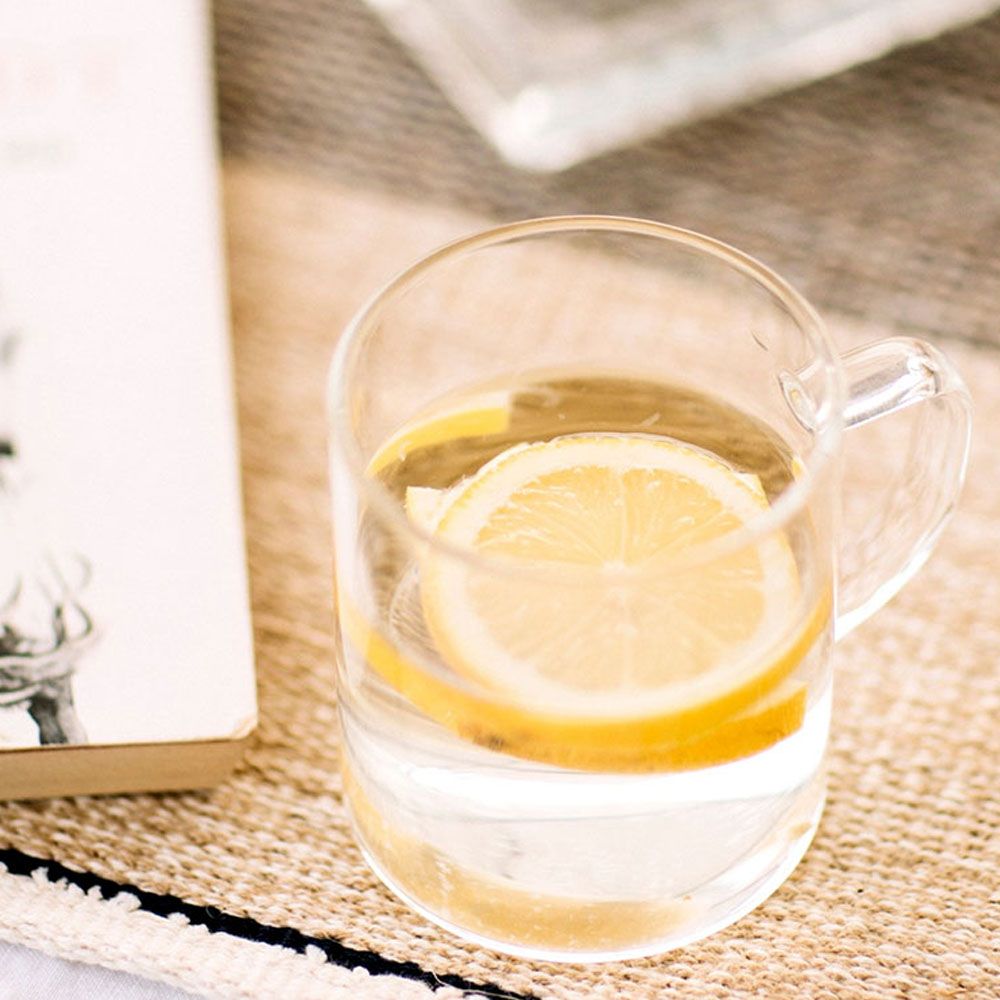 Tazas de vidrio 300 ml ø7,5 x 8,5 cm, 2 uds