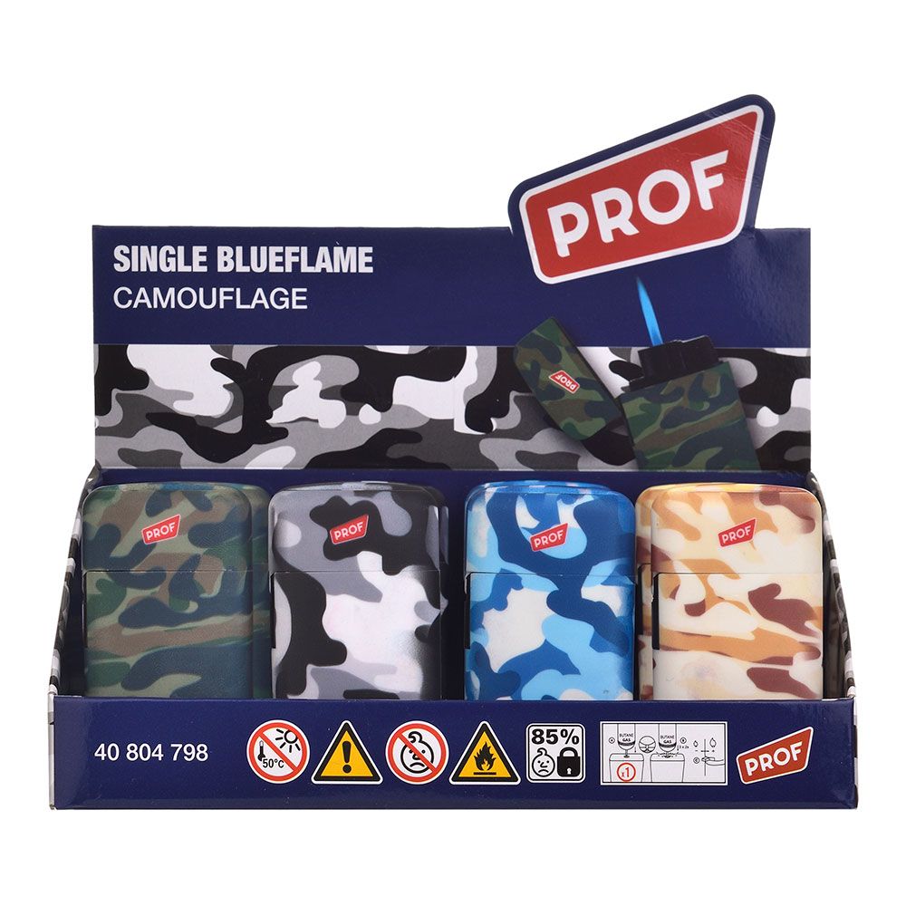 Encendedor electrónico camouflage colores surtidos euro/u
