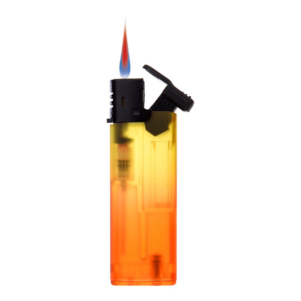 Encendedor electrónico antiviento gradient spray, colores surtidos euro/u
