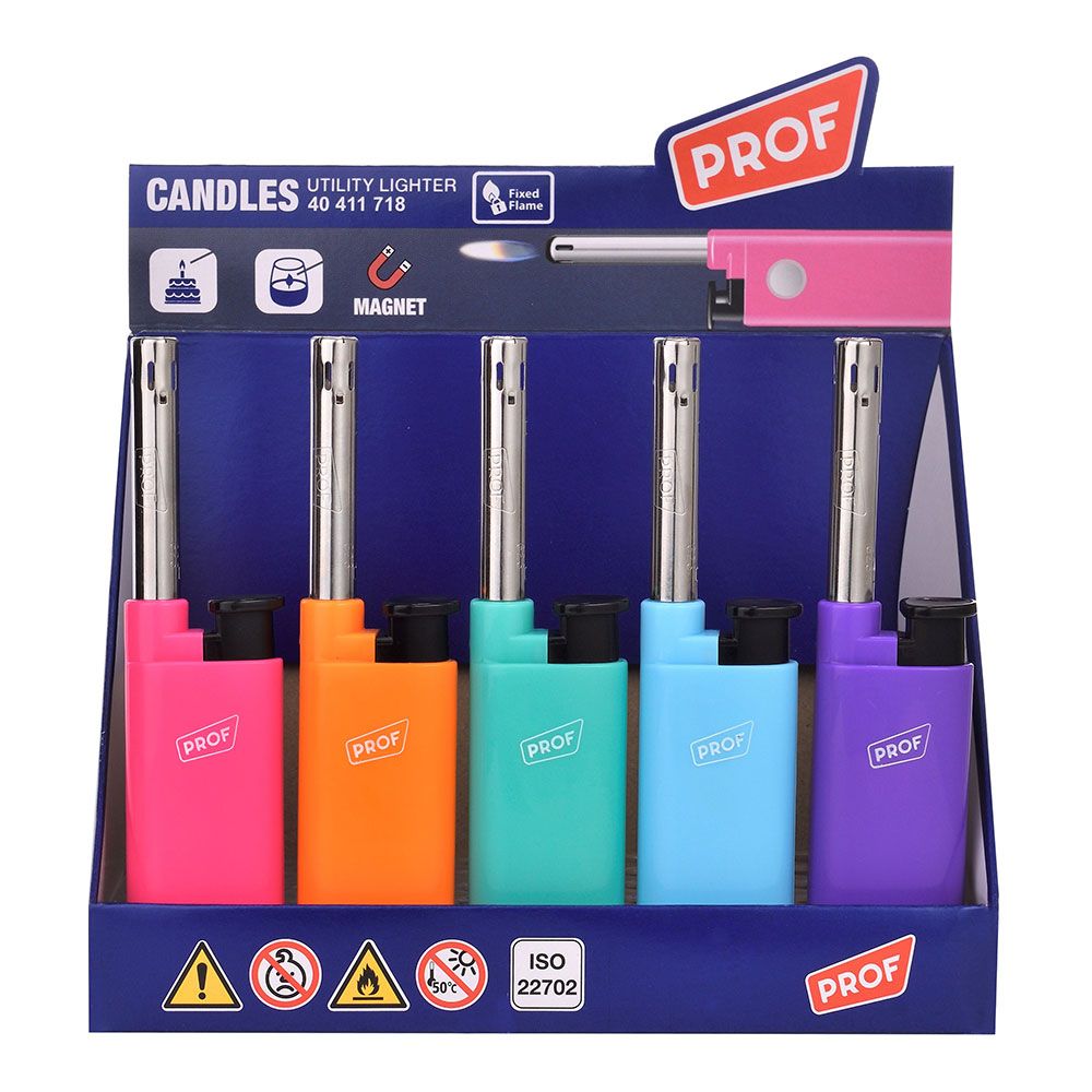 Encendedor electrónico recargable, magnético, colores surtidos euro/u