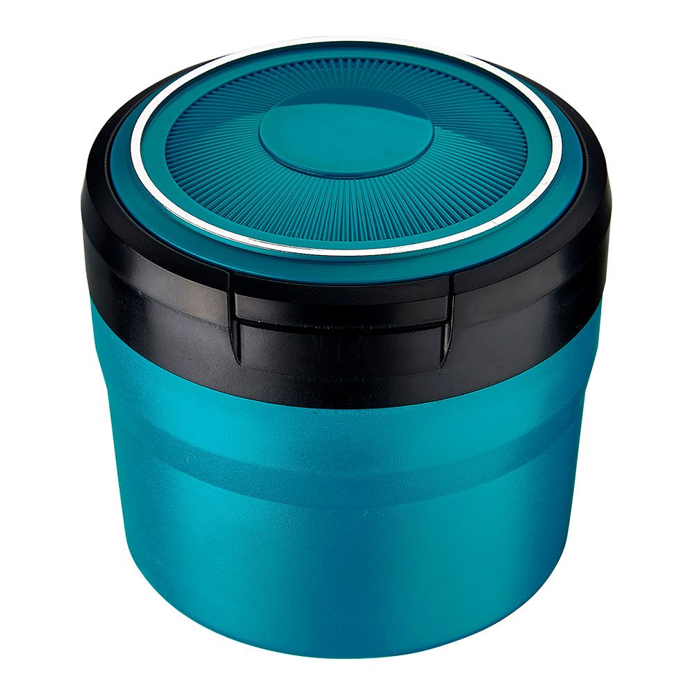 Cenicero redondo con led, colores surtidos, ø8 x 7 cm