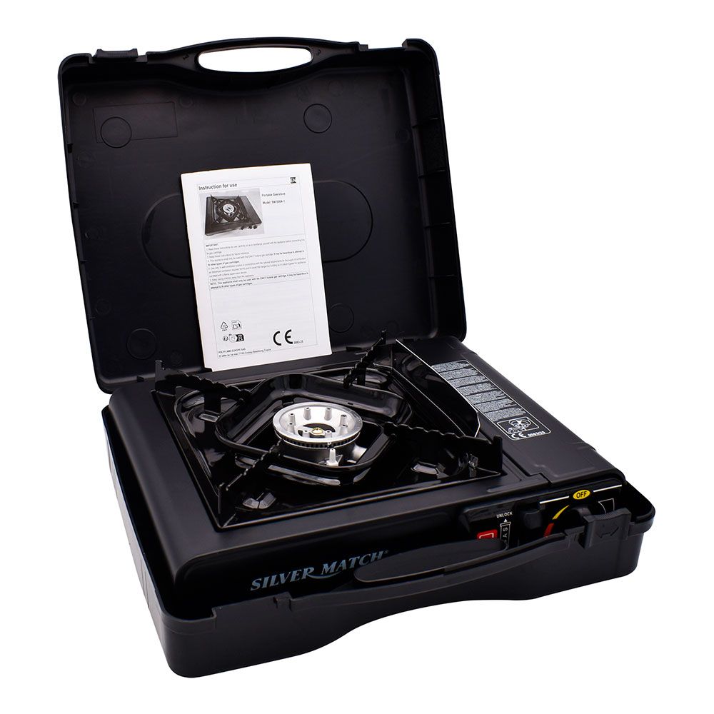 Cocina portátil de gas de 1 fuego, 20 kw, 146 g/h