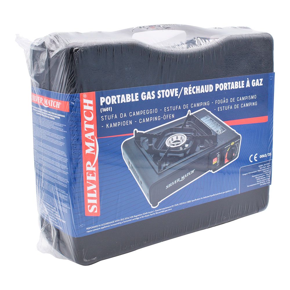 Cocina portátil de gas de 1 fuego, 20 kw, 146 g/h