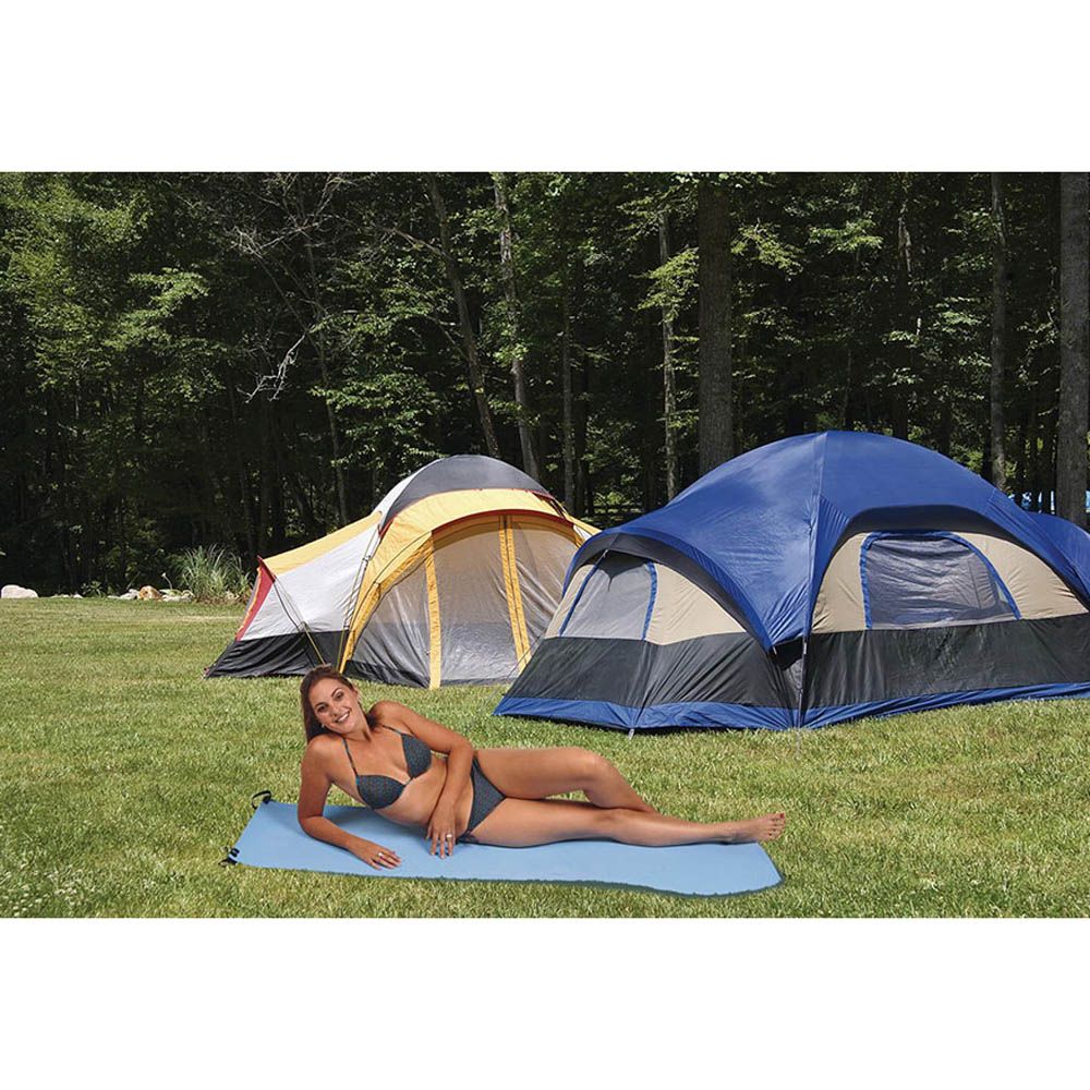 Colchoneta de camping, aluminio, colores surtidos, 180 x 50 cm