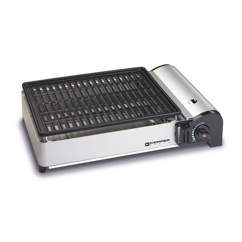 Barbacoa portátil a gas para cámping