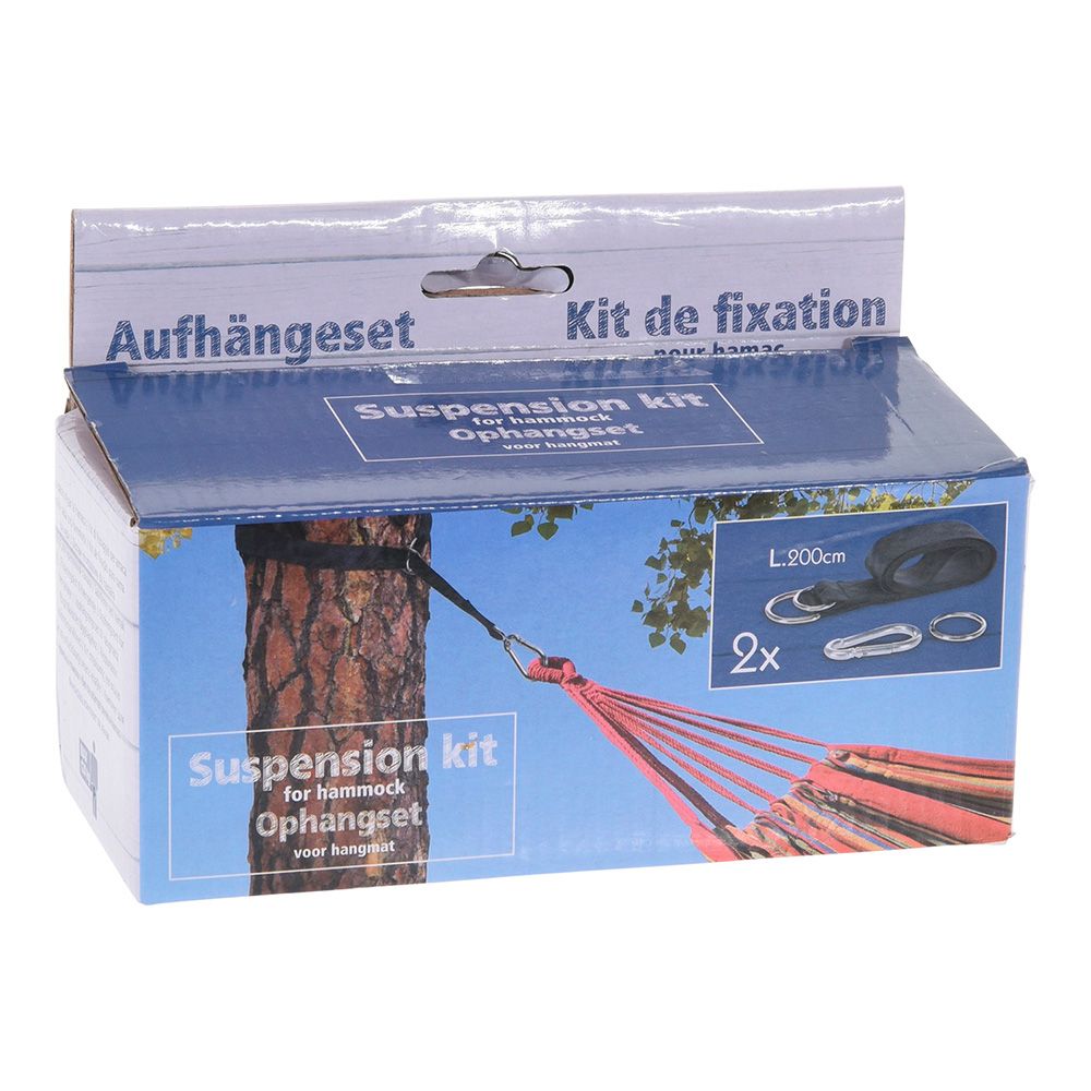 Kit para colgar hamacas