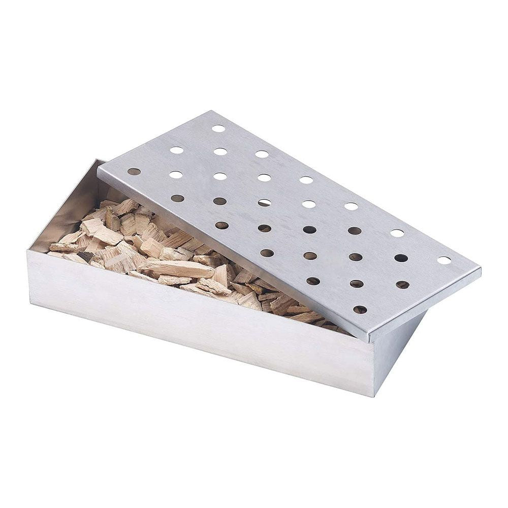 Ahumador portátil de acero inoxidable 45 x 24 x 10 cm