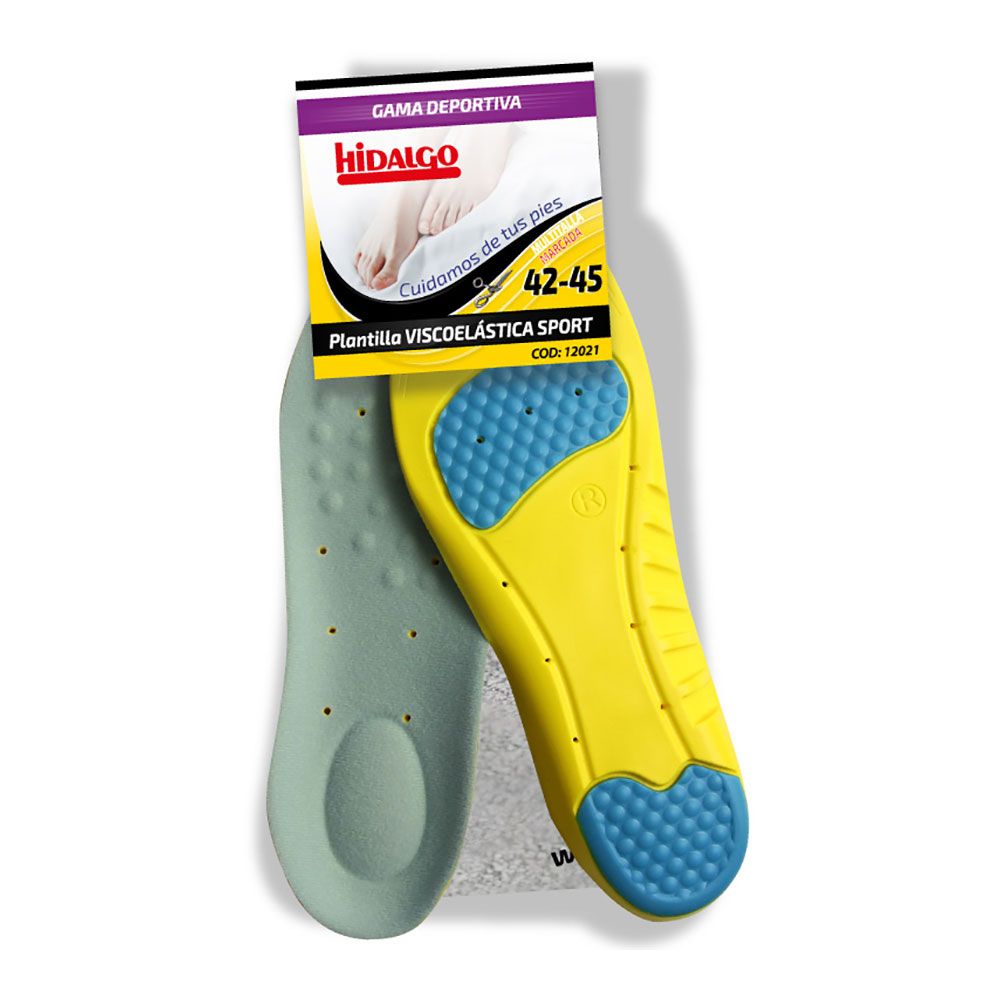 Plantilla para calzado viscoesport t: 42-45