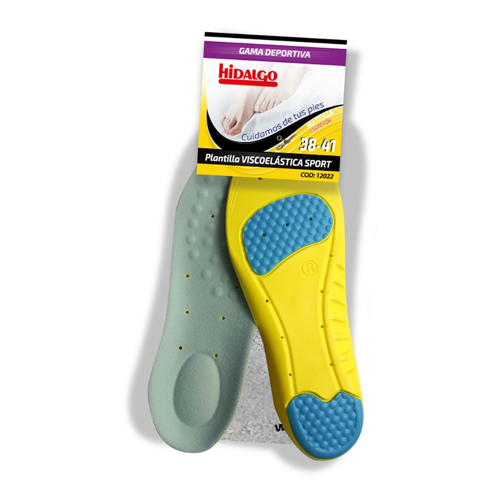 Plantilla para calzado viscoesport t: 38-41