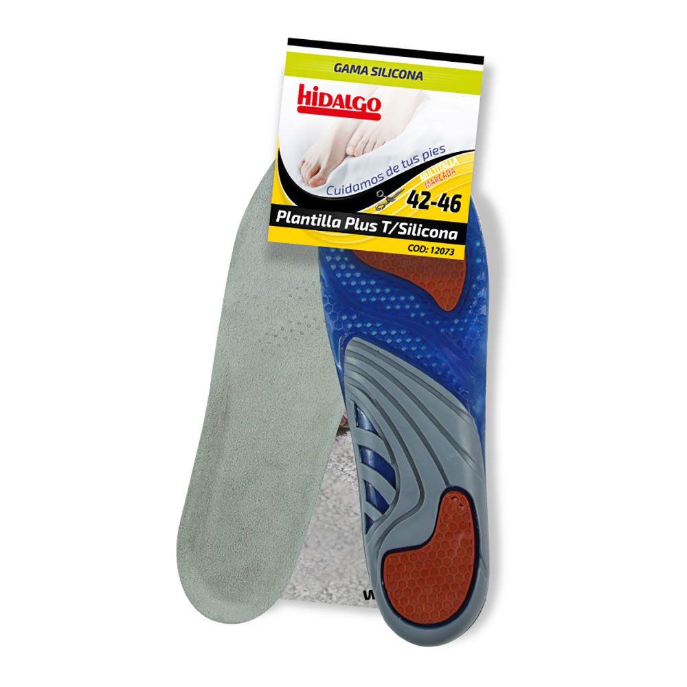 Plantilla para calzado plus silicona t: 42-46
