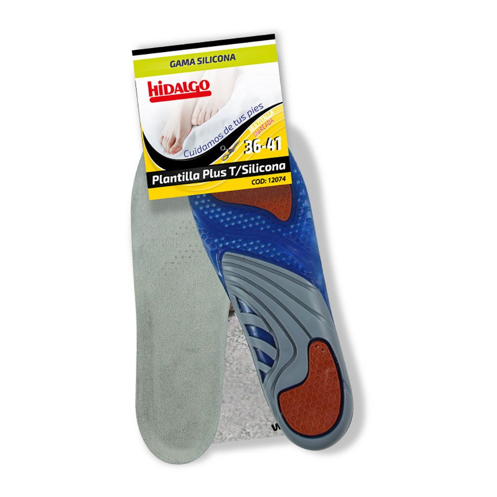 Plantilla para calzado plus silicona t: 36-41