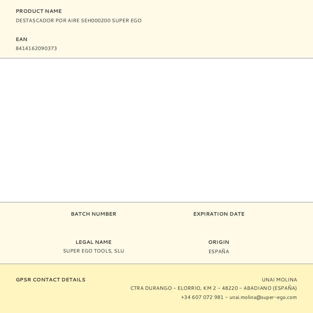 Destascador por aire