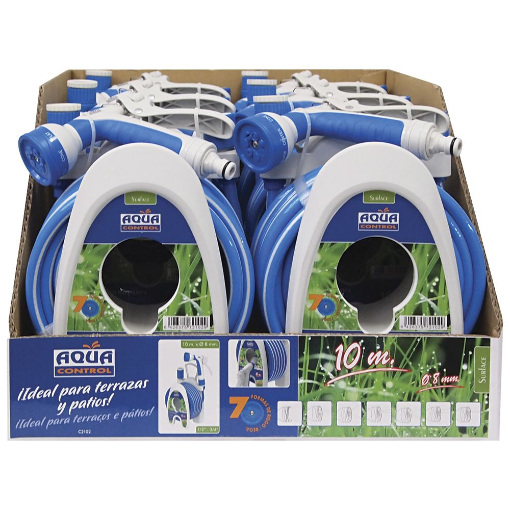 Carrito portamanguera especial terrazas 10 m