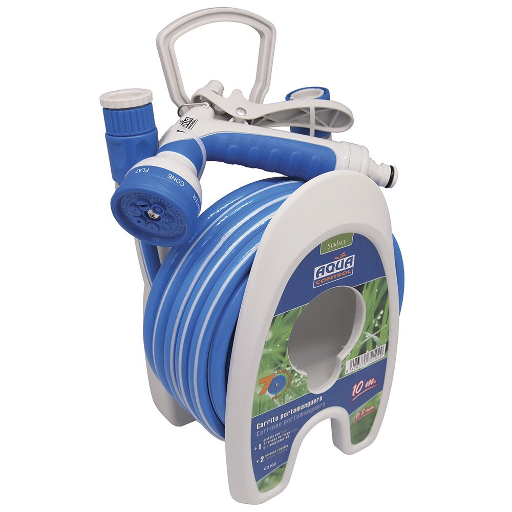 Carrito portamanguera especial terrazas 10 m