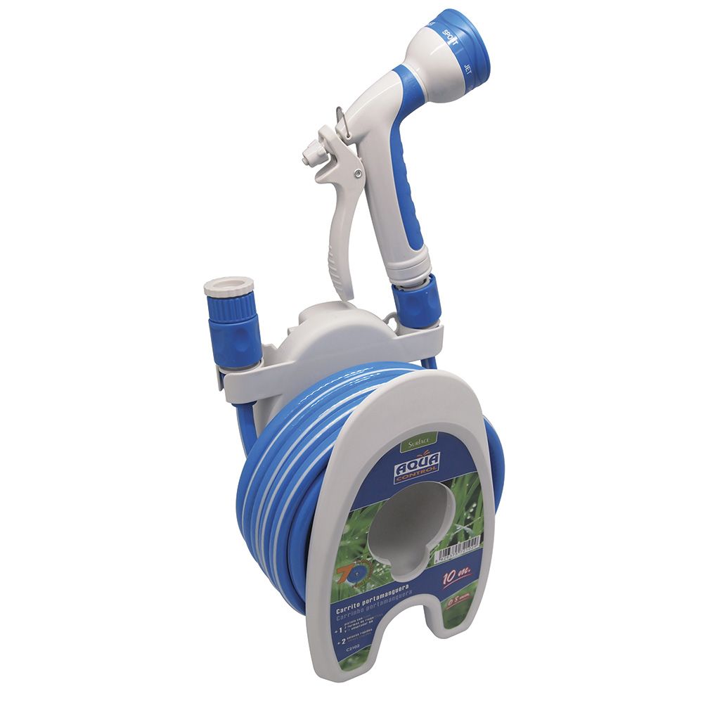 Carrito portamanguera especial terrazas 10 m