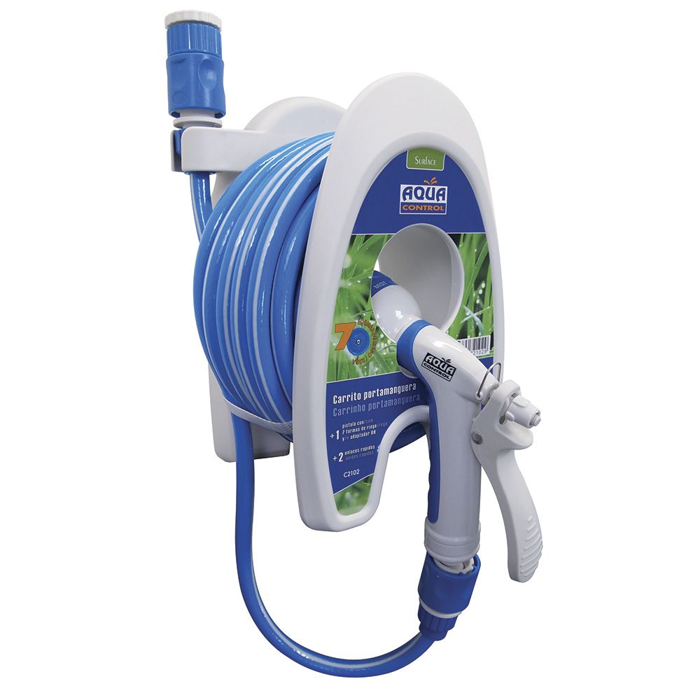 Carrito portamanguera especial terrazas 10 m