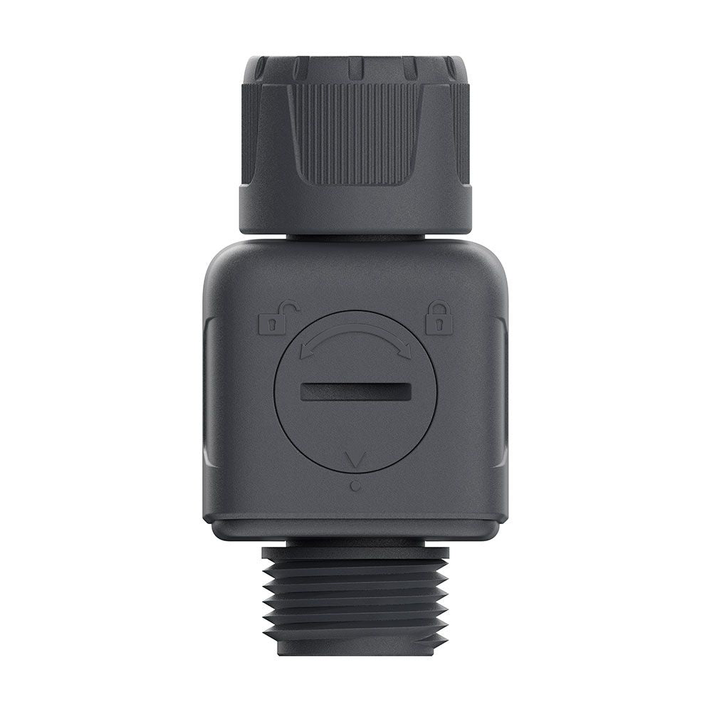 Medidor de caudal de agua digital conexión rh ¾ pulg