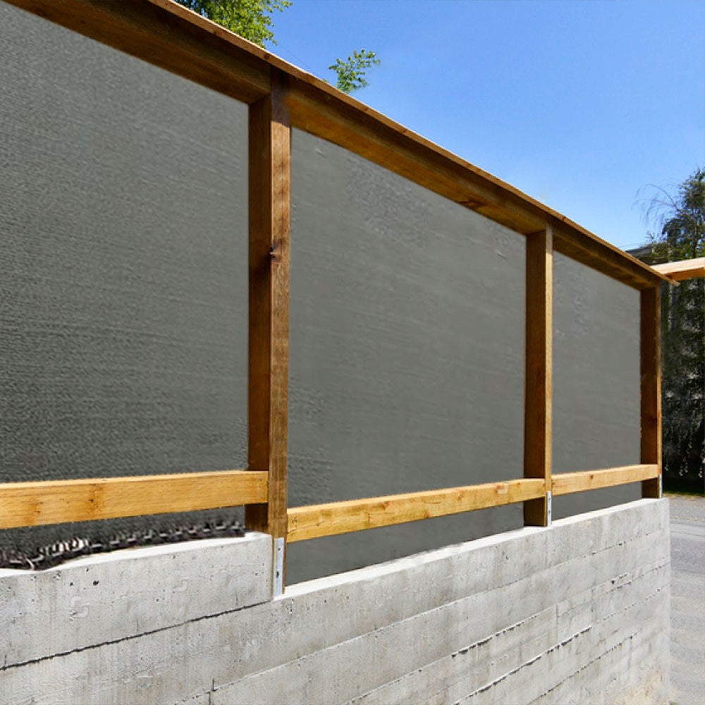 Malla de ocultación y sombreo premium 230 g/m². antracita, 3 x 4 m