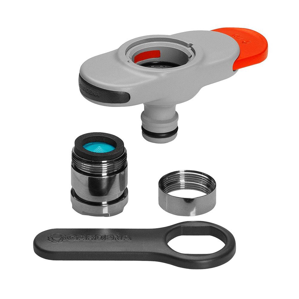 Conector para grifos de interior rosca m 24 x 1 hembra y m 22 x 1 macho, blister