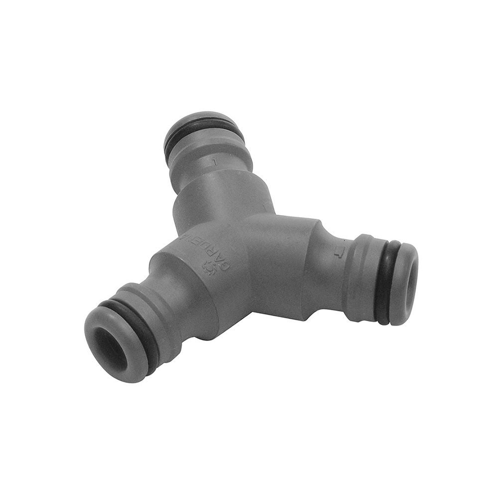 Manguito de derivación de 3 vías ½ pulg - ¾ pulg, blister