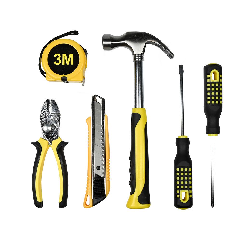 Set herramientas 6 unidades