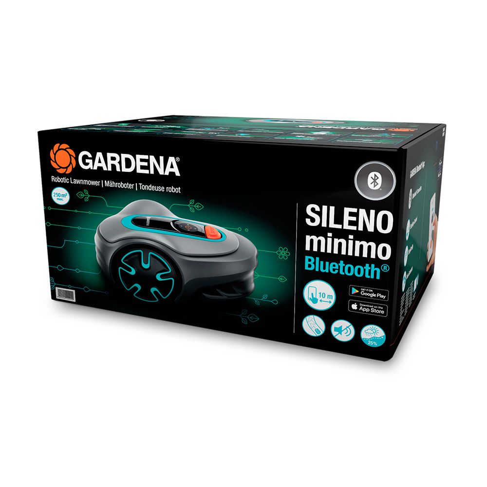 Robot cortacésped sileno para segar jardines 15201-34 gardena