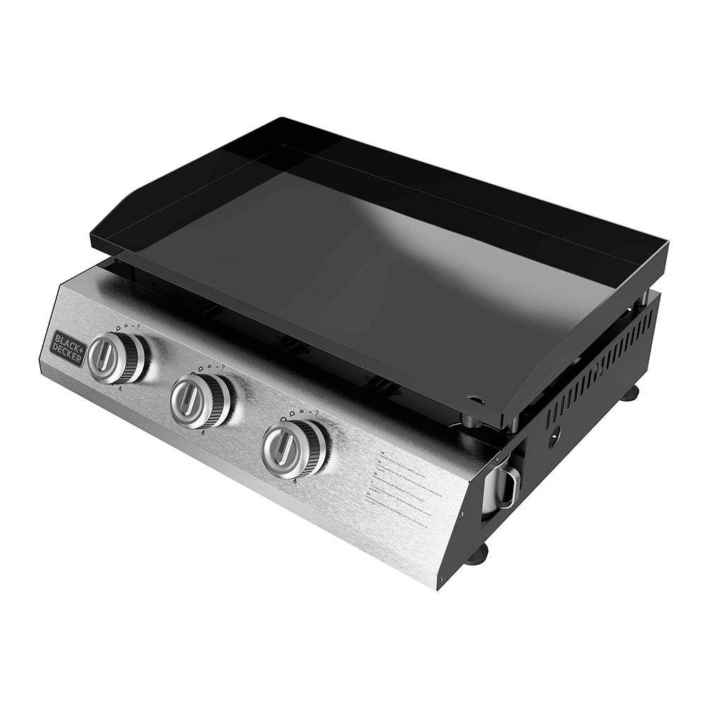 Plancha de gas bxop7350e con 3 quemadores