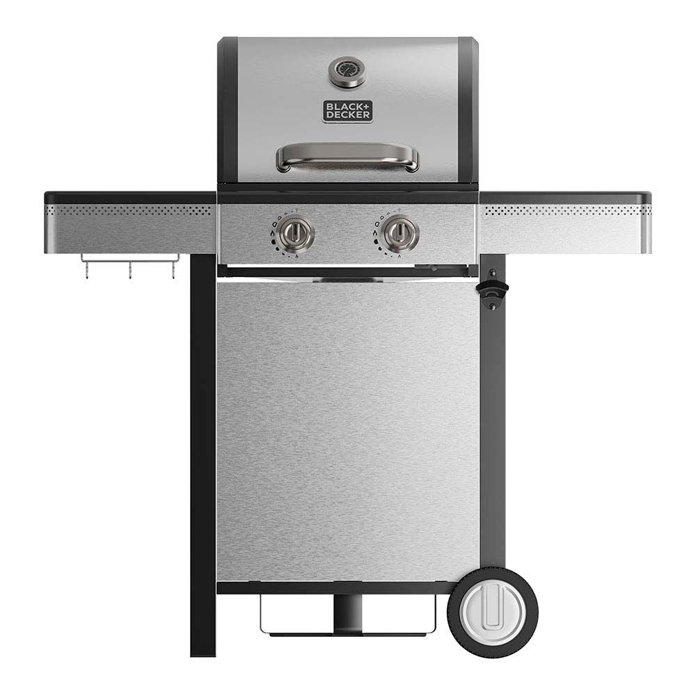 Barbacoa de gas bxog7200e con 2 quemadores - 116 x 58 x 118,5 cm