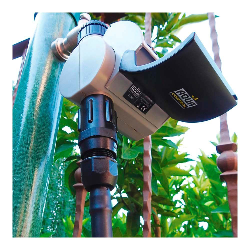 Adaptador rosca hembra ¾ - 1 pulg a tubo de goteo ø16 -12 mm