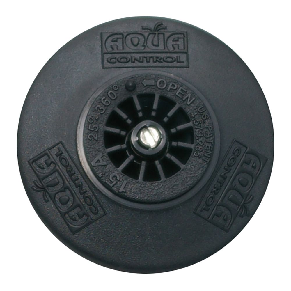 Difusor con tobera, emerge 6 cm, alcance 360° de 2 a 4 m