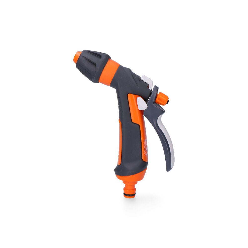 Pistola de riego regulable con conexión rápida, blister