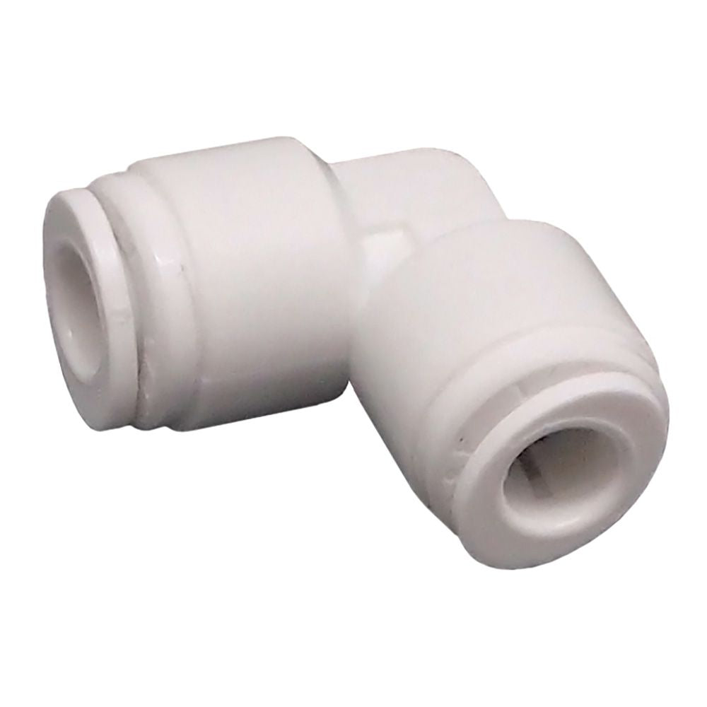 Codo automático de polietileno ¼ pulg