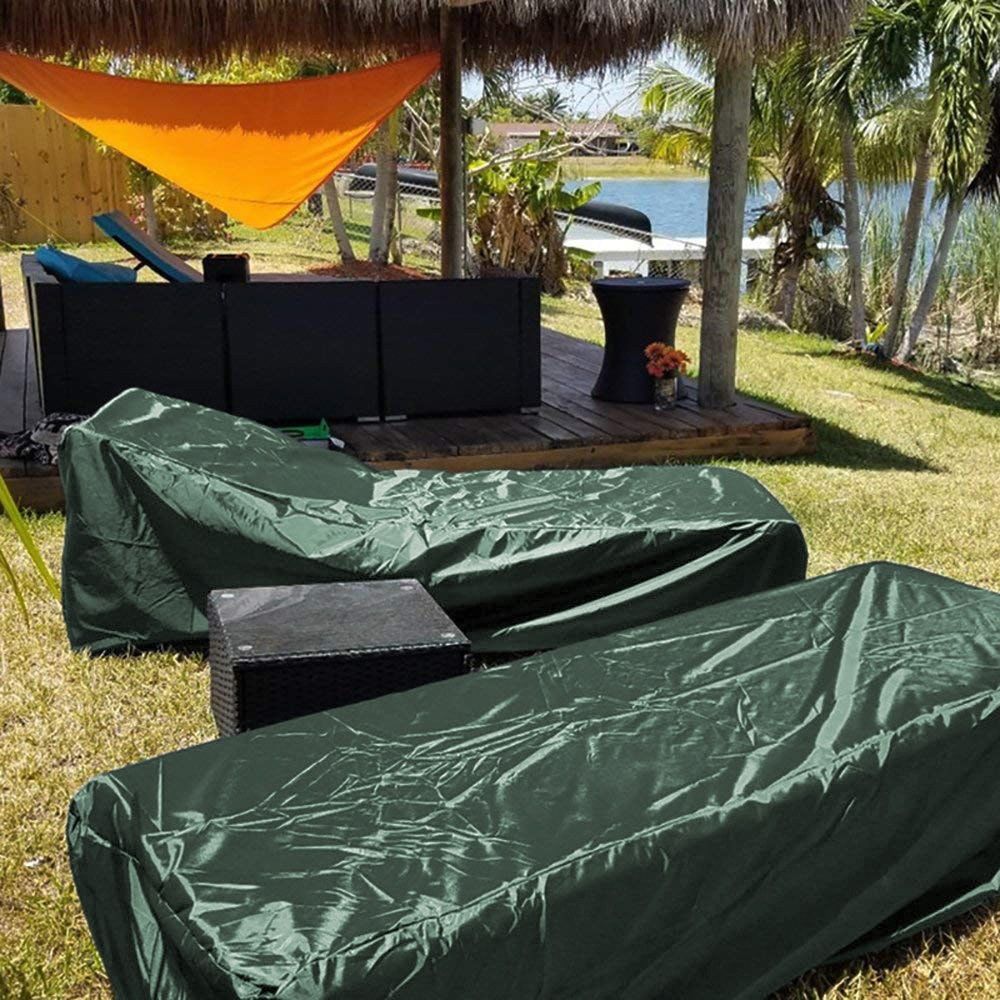 Funda de protección, cubre tumbonas, 78 x 205 x 40 cm, 240 g/m²