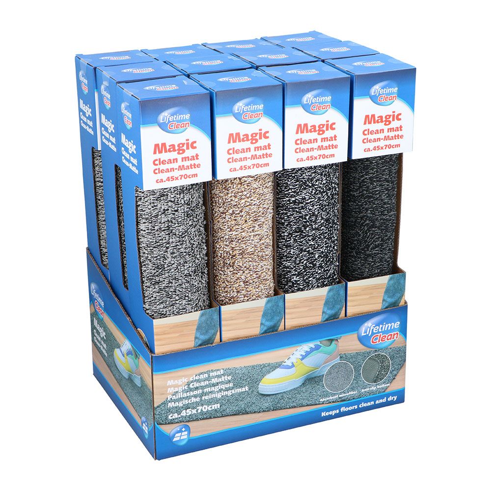 Felpudo magic clean-matte, colores surtidos, 45 x 70 x 0,6 cm