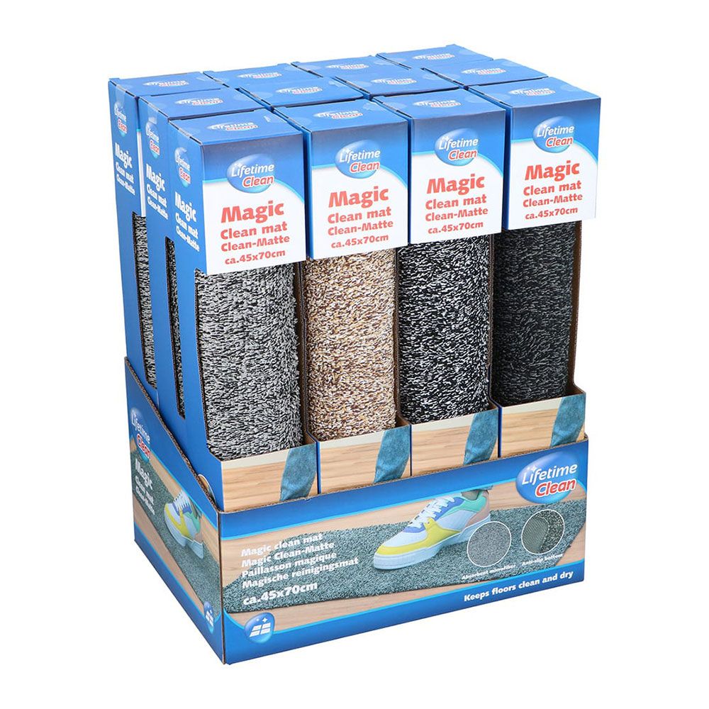 Felpudo magic clean-matte, colores surtidos, 45 x 70 x 0,6 cm