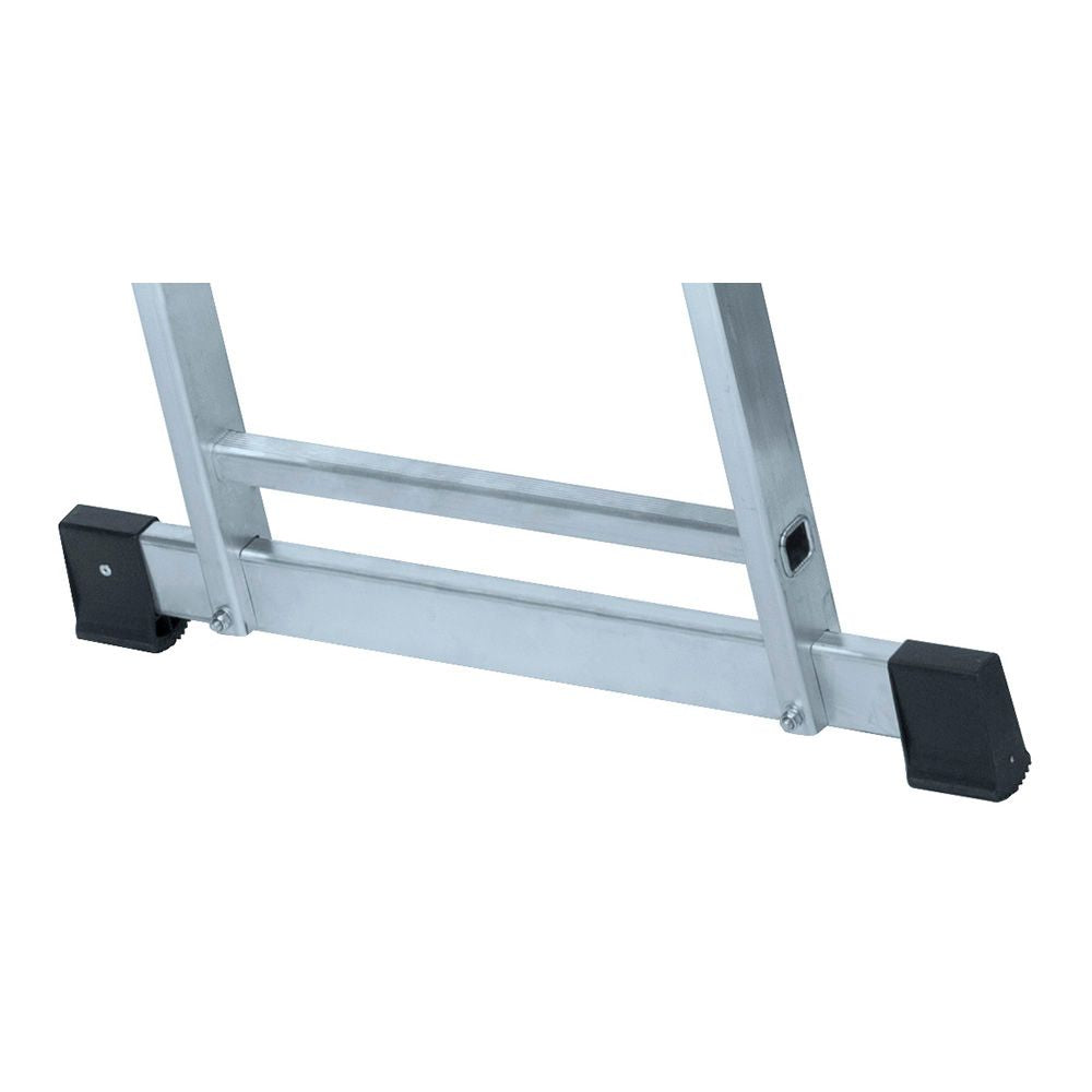 Escalera transformable de aluminio 3 x 9 peldaños