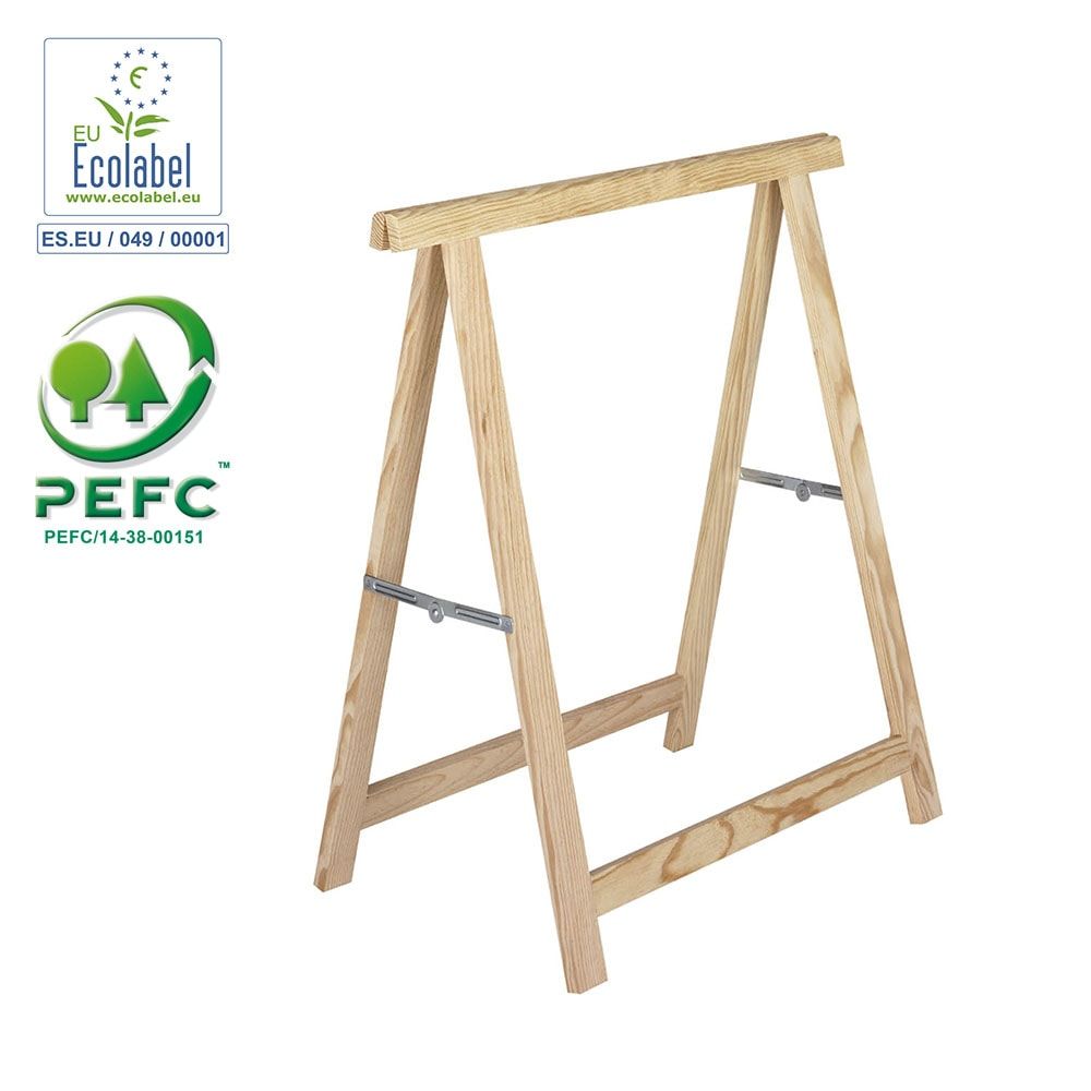 Caballete pino standar 100% pefc cert 75 x 73,5 cm