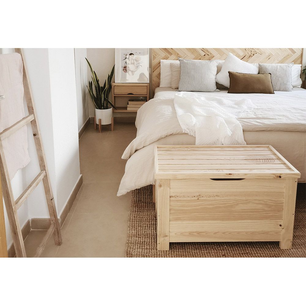 Baul de pino 70 x 48 x 40 cm