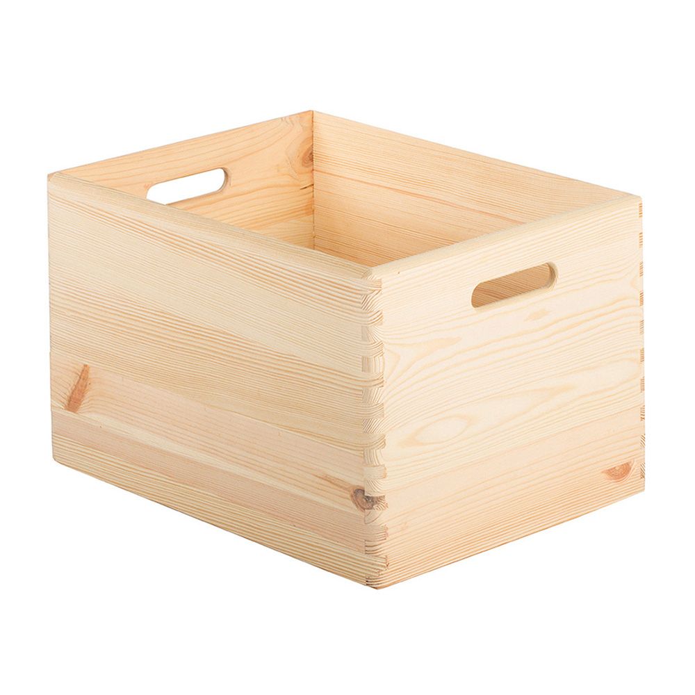 Caja de pino 40 x 30 x 23 cm