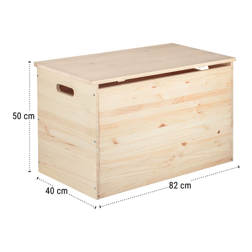 Baul dinamic de pino 80 x 40 x 50 cm