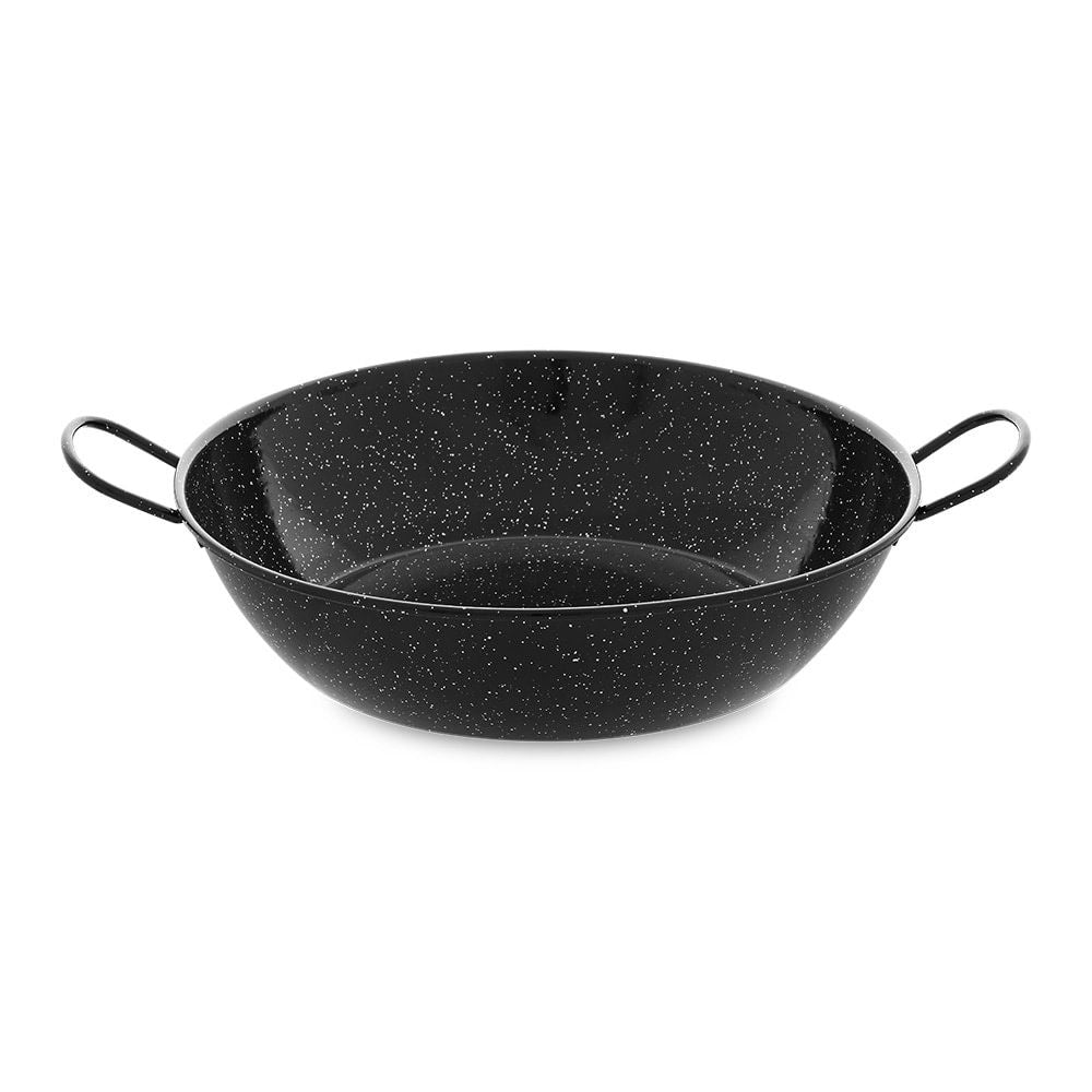 Sartén honda esmaltada con asas ø38cm