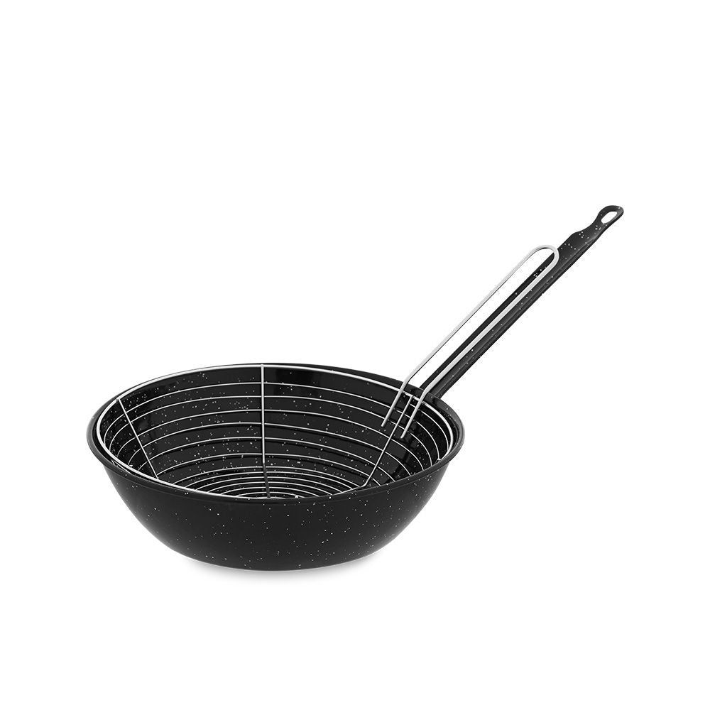 Sartén / freidora con cestillo ø24cm