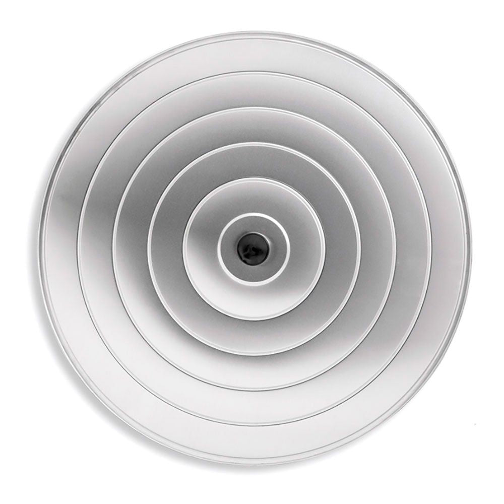 Tapa de aluminio lisa ø45 cm
