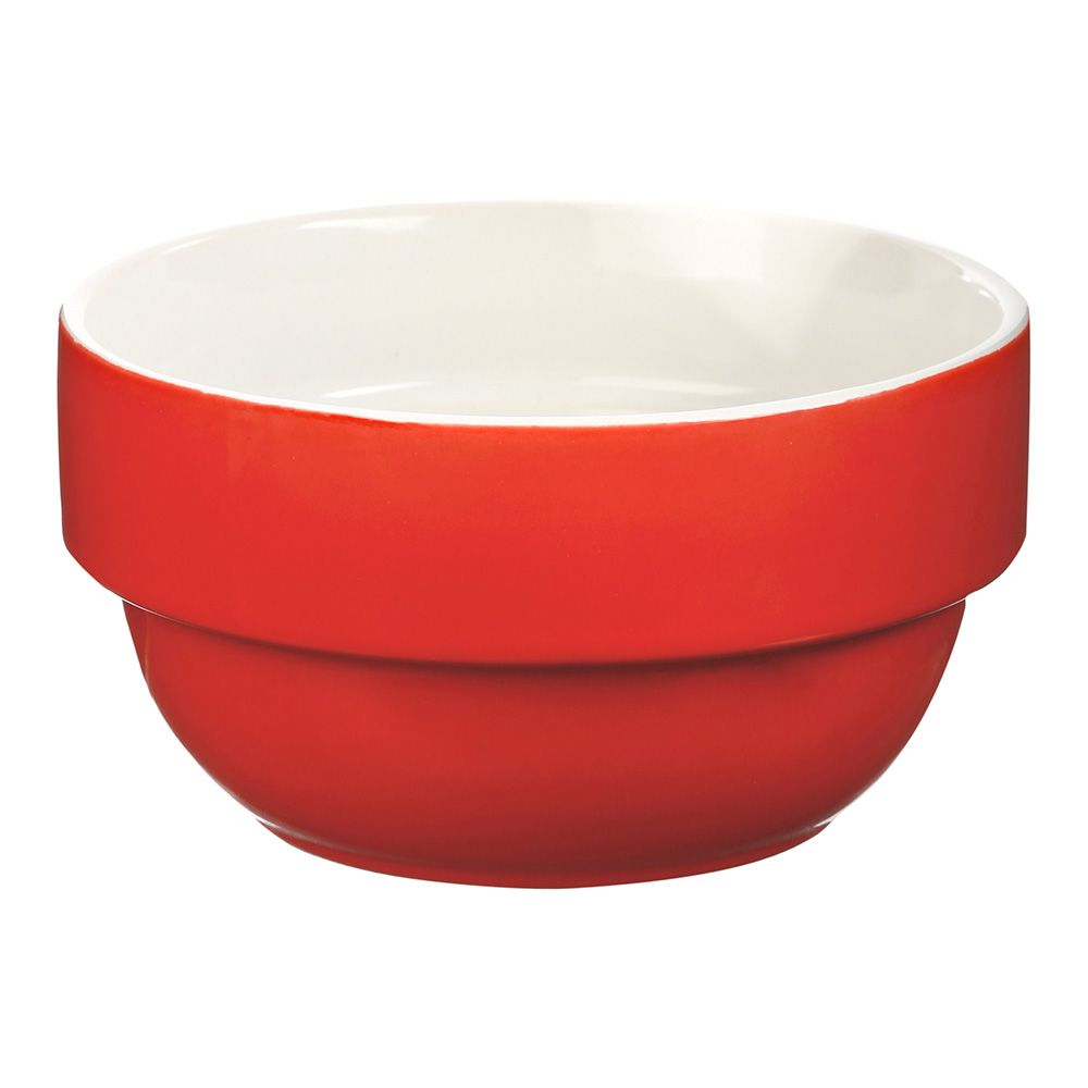 Tazones modelo petit déjuni colores surtidos 500 ml, 4 uds + soporte