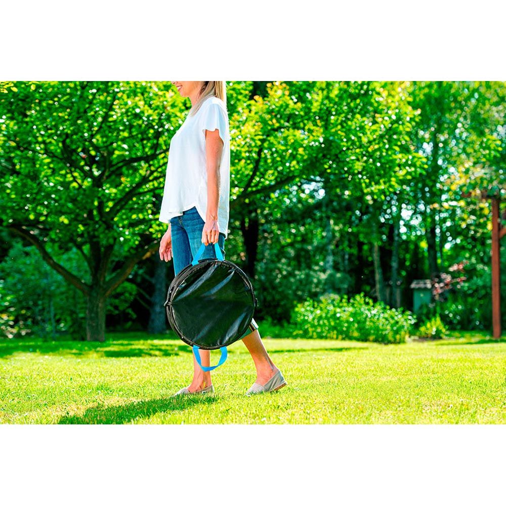 Cubo plegable de jardín pop up, 172 l