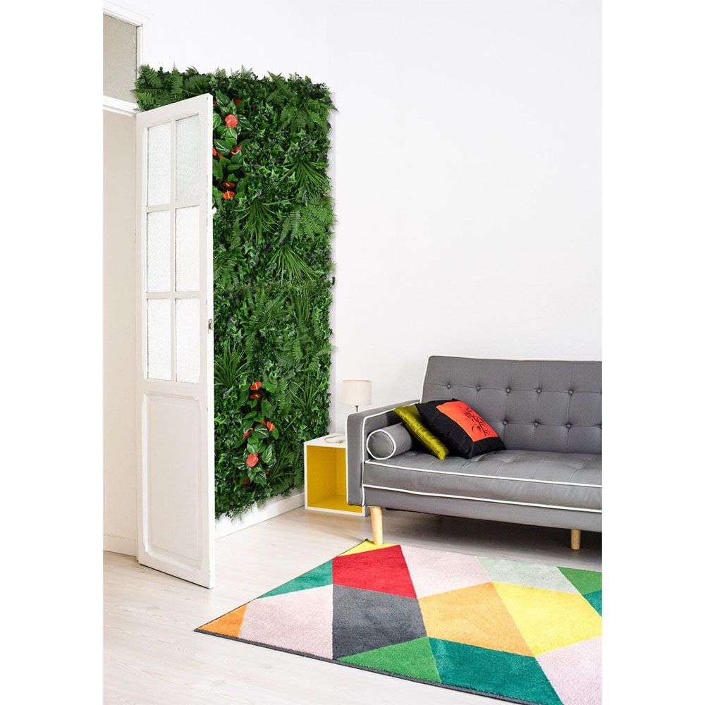 Jardín vertical tropical 1 x 1 m