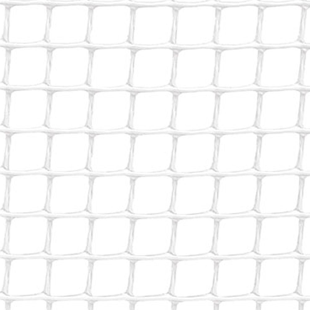 Rollo de malla ligera cadrinet color blanco 1 x 5 m cuadro: 5 x 5 m