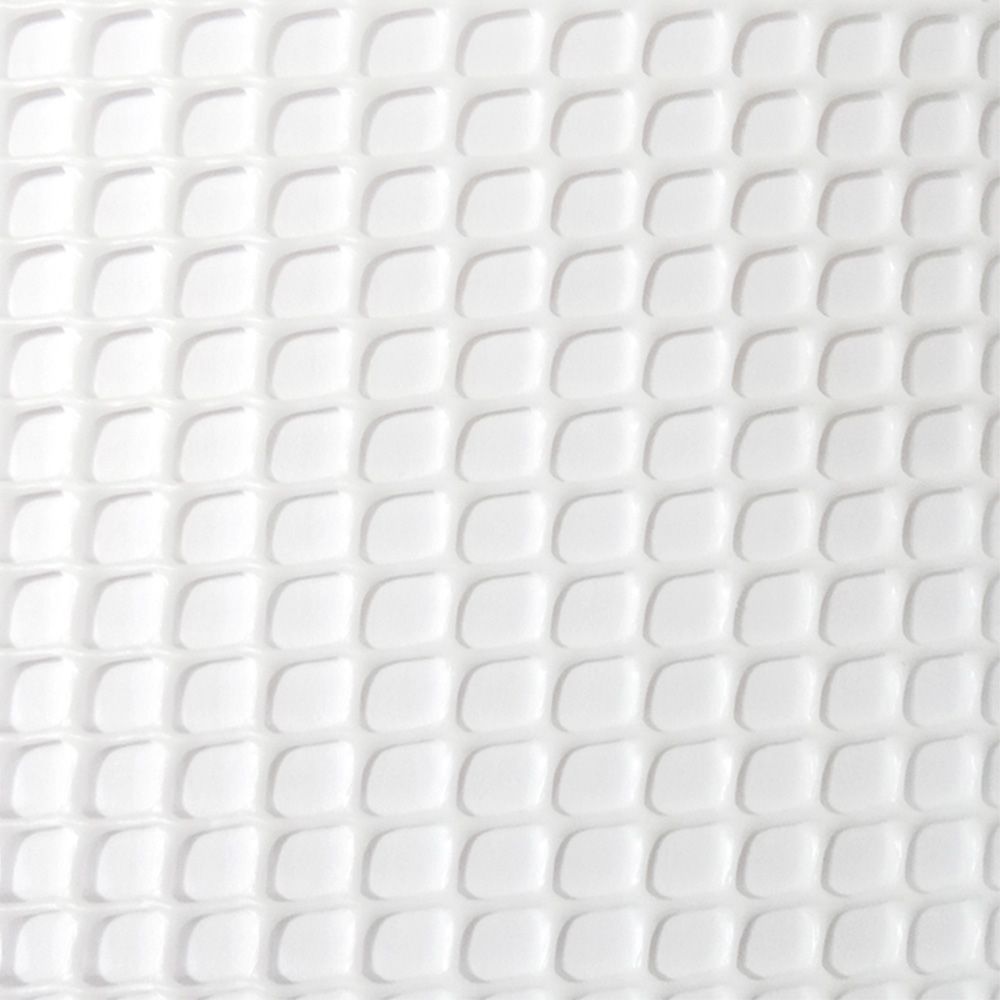 Rollo de malla ligera cadrinet color blanco 1 x 25 m cuadro: 4,5 x 4,5 mm